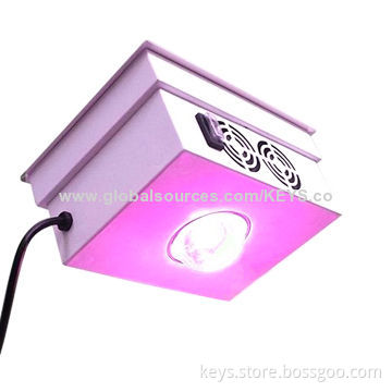 150W COB LED grow light, 380-840nm full spectrum for hydroponics/greenhouse plant grow